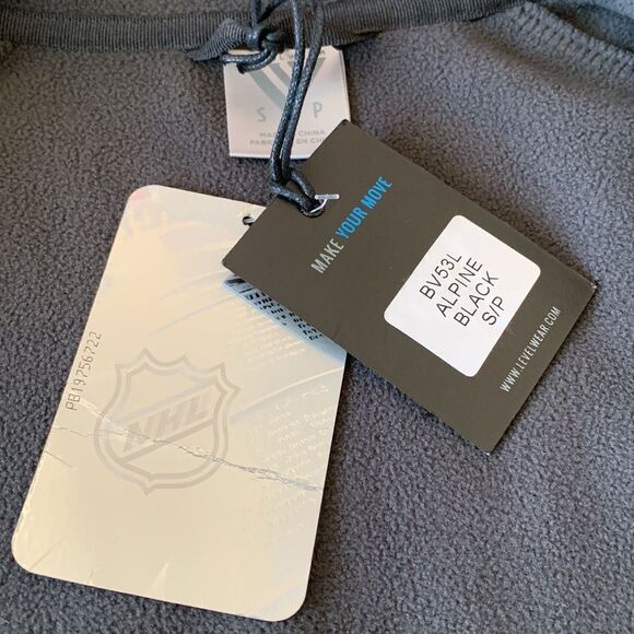 Chicago Blackhawks NHL mens black fleece size small - Picture 8 of 16